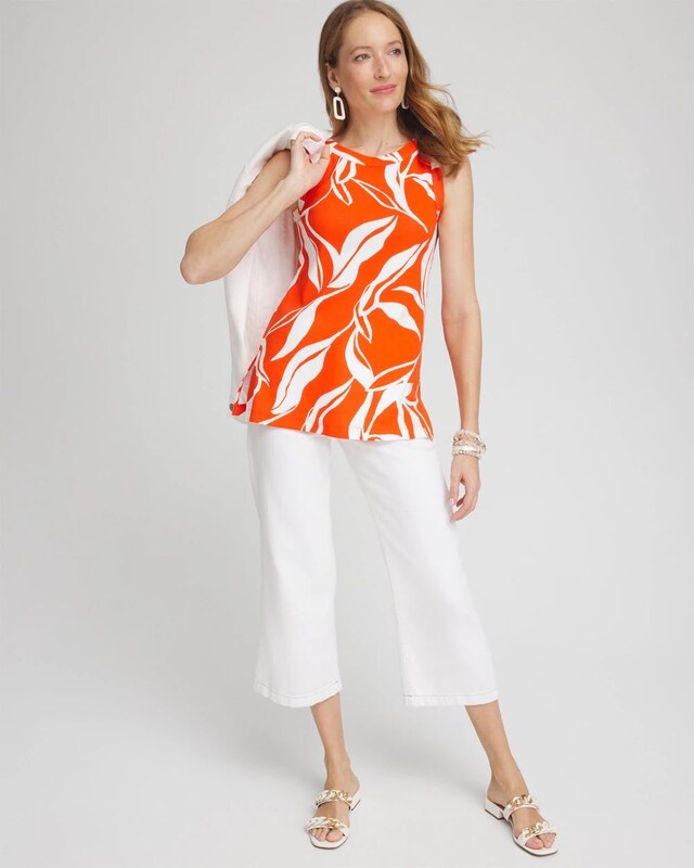 Abstract Button Detail Tunic - image 2